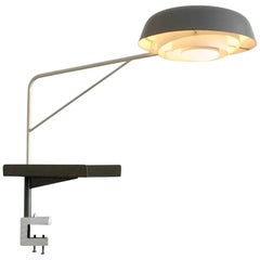 1950 Henri Lancel and Robert Mathieu Agrafée Clamp Desk Lamp  FREE TRANSPORT