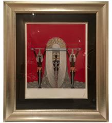 Erte "The Egyptian" Serigraph Signed Limited Edition CXVIII/CL