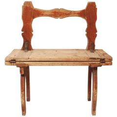 Antique 19th Century Table Chair