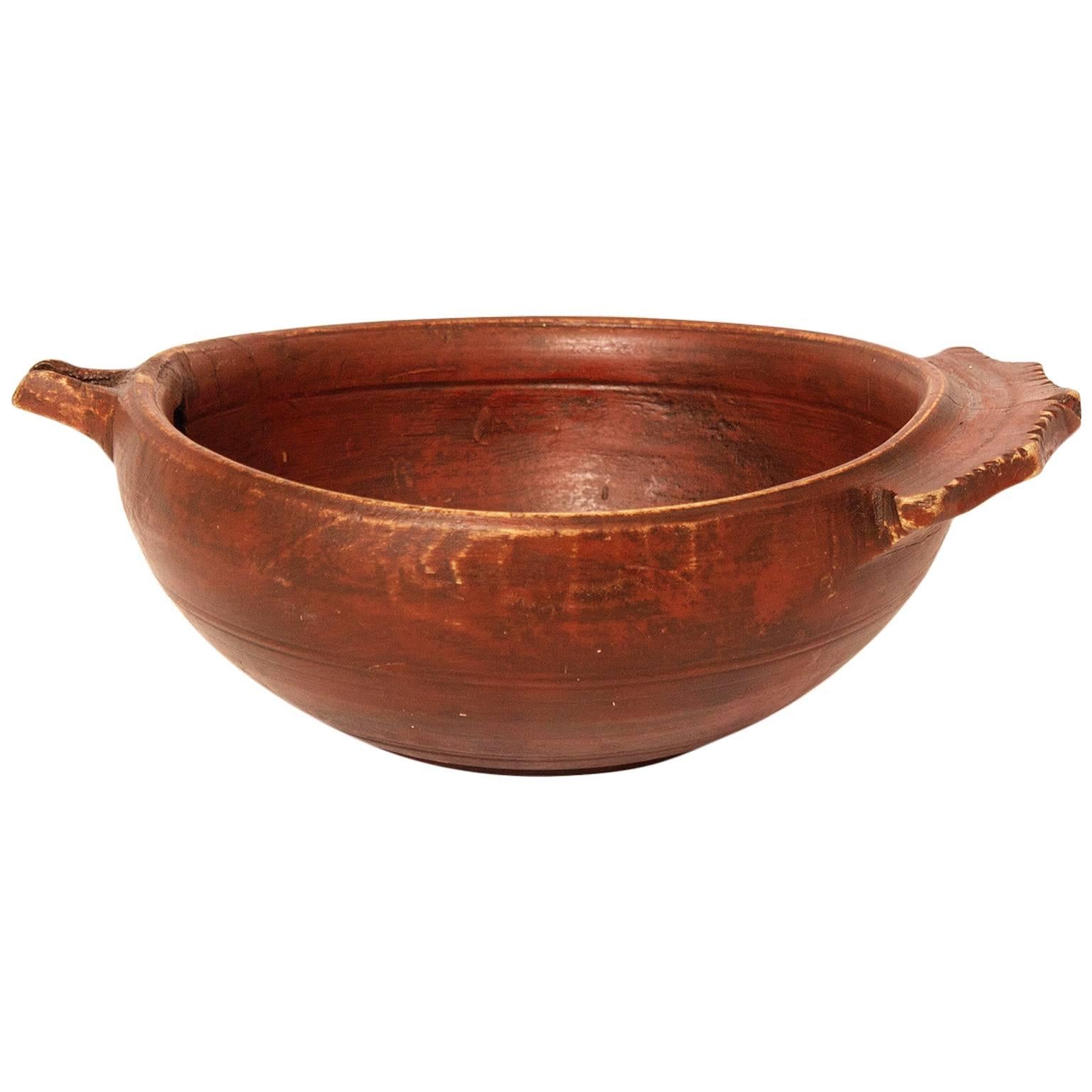 19th Century Norwegian Ale Bowl For Sale