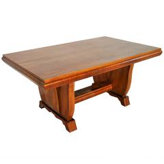 Expandable Art Deco Dining Table from France 6