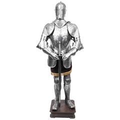 Vintage 16th Century Style Complete Suit of Armour Engraved