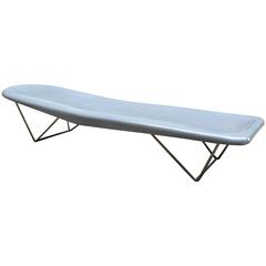Modern Fibrella Poolside Chaise in the Style Of Harry Bertoia for Knoll