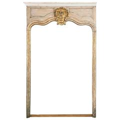 Antique Giltwood Mirror Frame, France, 18th Century