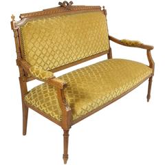 Louis XVI Style Settee 3