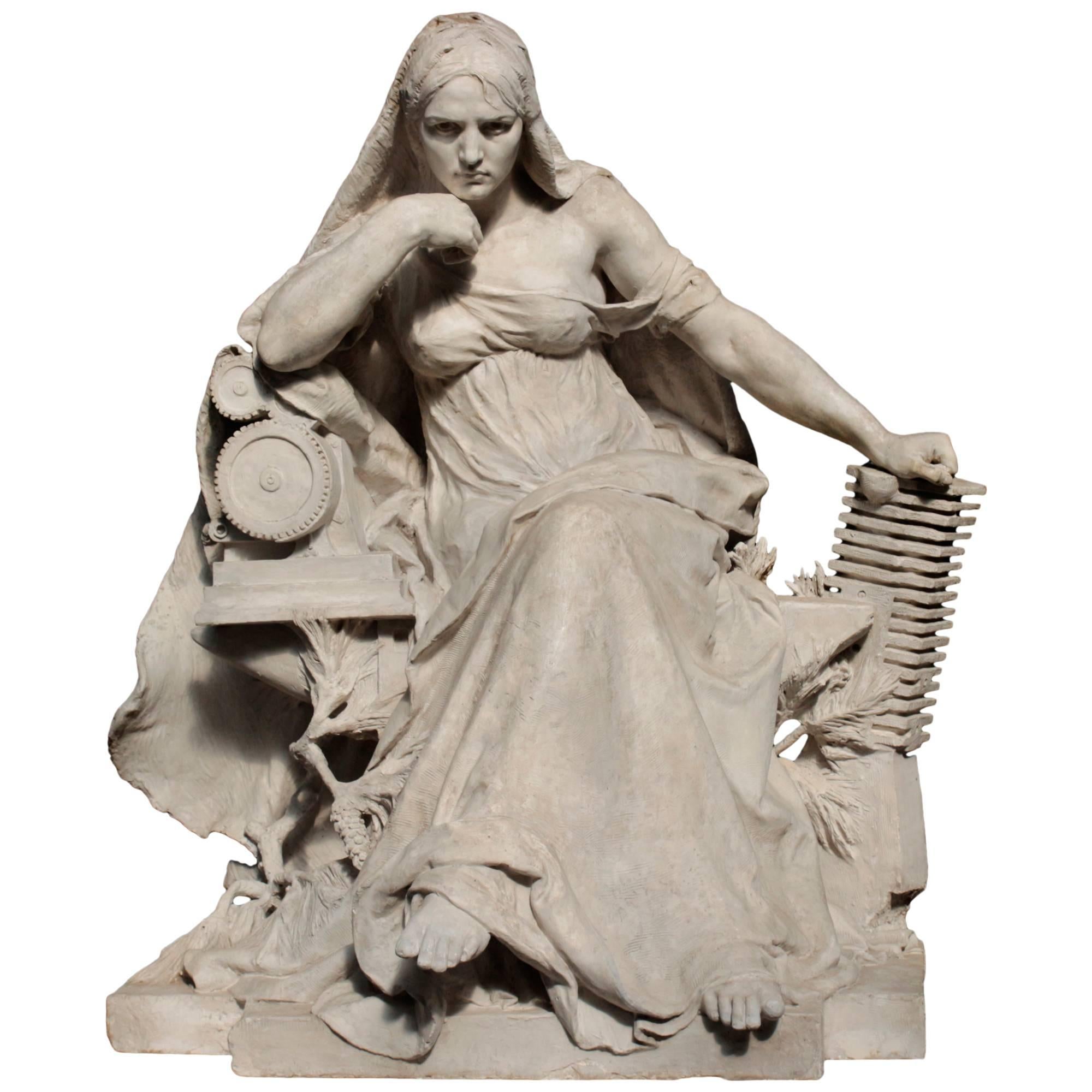 Allegory of Mechanics, Raoul Verlet For Sale