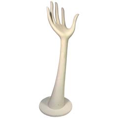Elegant Carved Wood Sculpture of a Hand in the Manner of Pedro Friedeberg