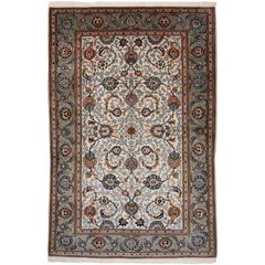 Mid-Century / Semi Antique Fine Persian Kashan Rug 10