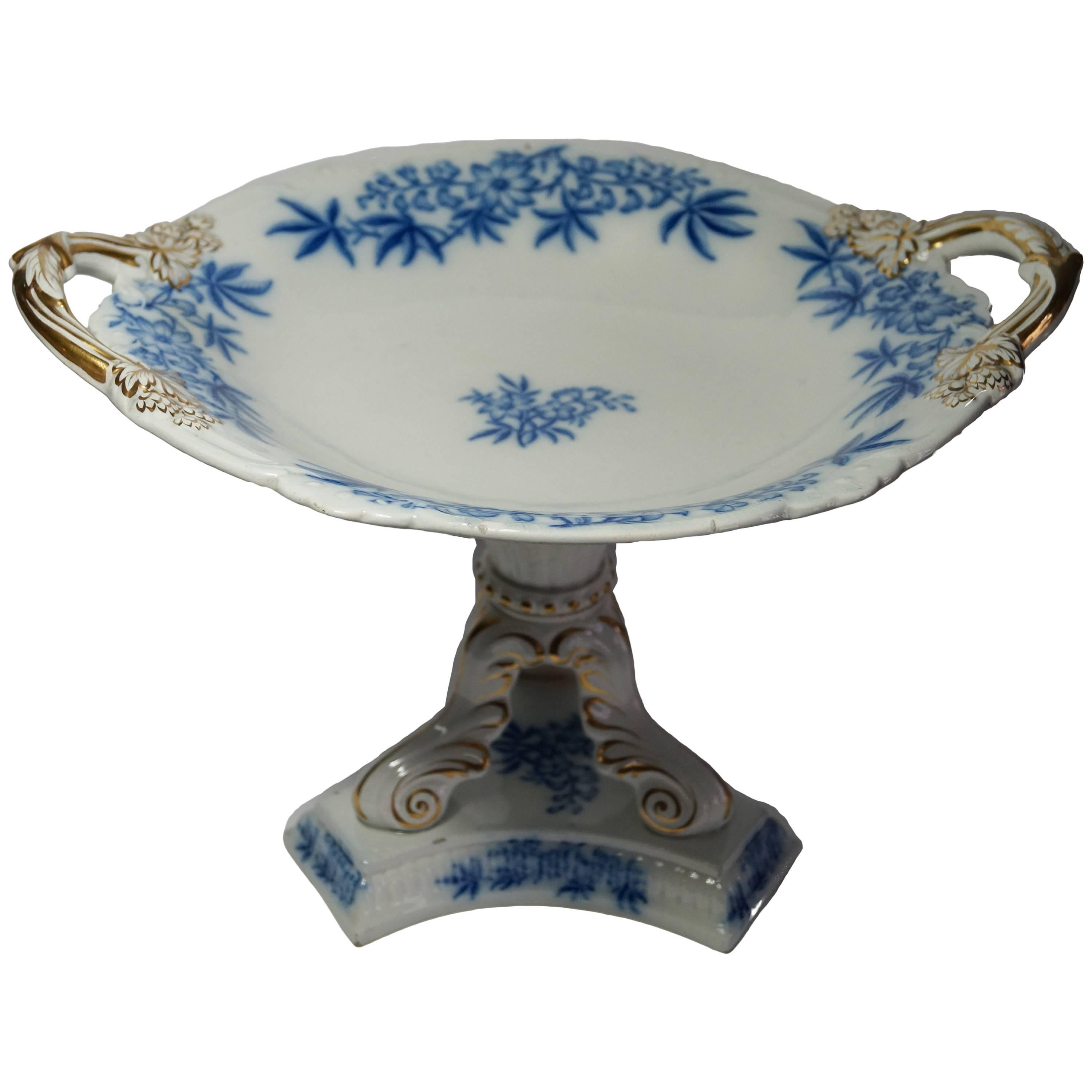 19th Century Ashworth Mason's Blue 'Milieu de Table, ' 1880-1900 For Sale