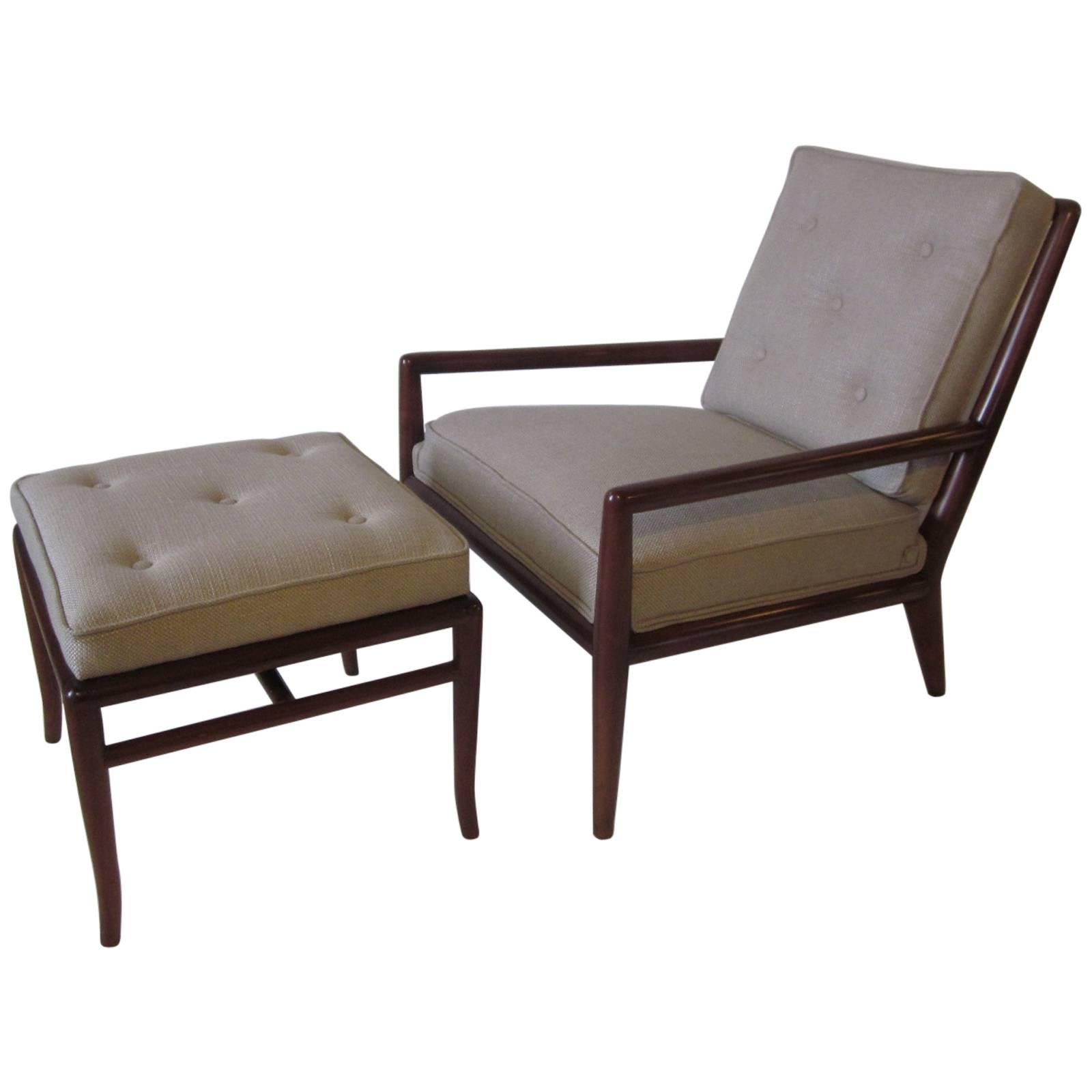 Gibbings for Widdicomb Lounge Chair and Ottoman