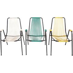 Set of Three Outdoor Chairs