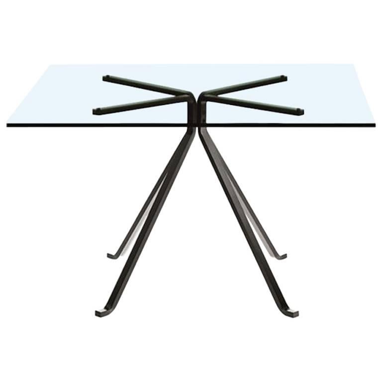 Brand New Driade Cuginetto Square Side Table by Enzo Mari, Italy For Sale