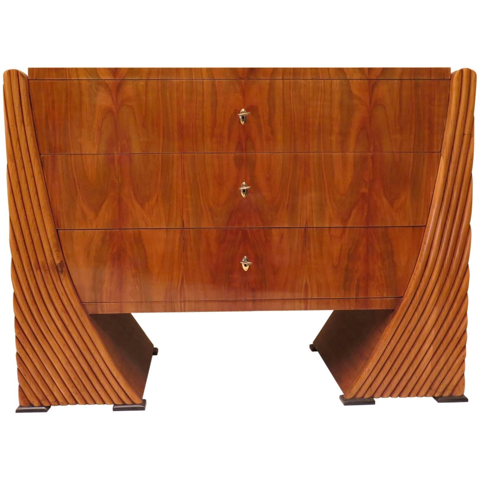 Lovely Art Deco Chest of Drawers at 1stDibs