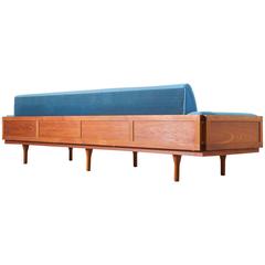 Illum Wikkelso Large Four-Seat Sofa in Teak 9
