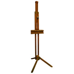 Antique Wooden Artist's Easel, c. 1920