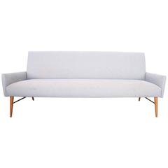 Rare Paul McCobb Directional Sofa on Stretcher Base