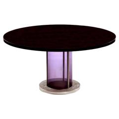 Round Dining Table in the manner of Claudio Salocchi