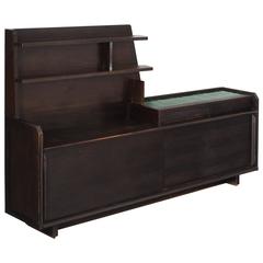 Guillerme & Chambron Dark Stained Sideboard in Oak 10