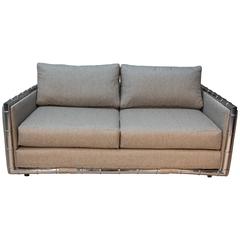 Adrian Pearsall Faux Bamboo Loveseat for Craft Associates