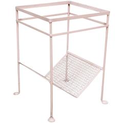 Salterini End Table Magazine Rack 12