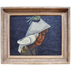 Used John Haley Oil on Board, 1947