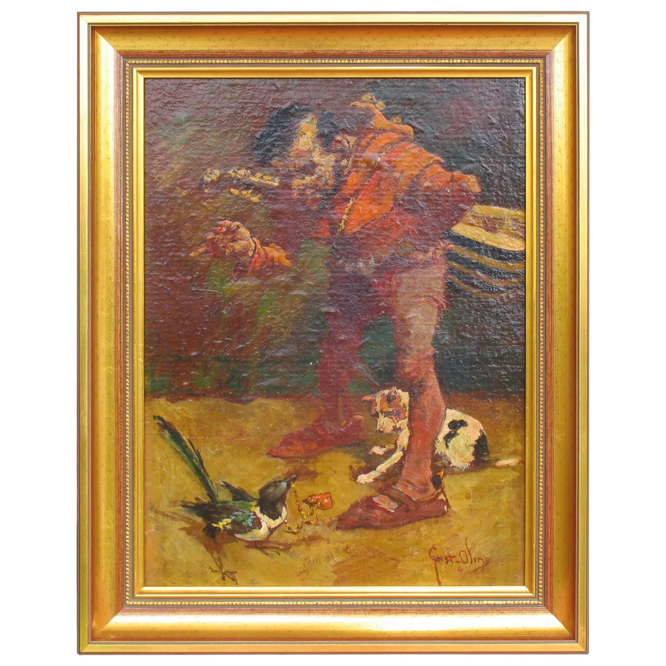 20th Century Painting by Gustav Ohm For Sale