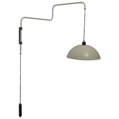 Swiveling, Height-Adjustable Wall Lamp, 1950s 8