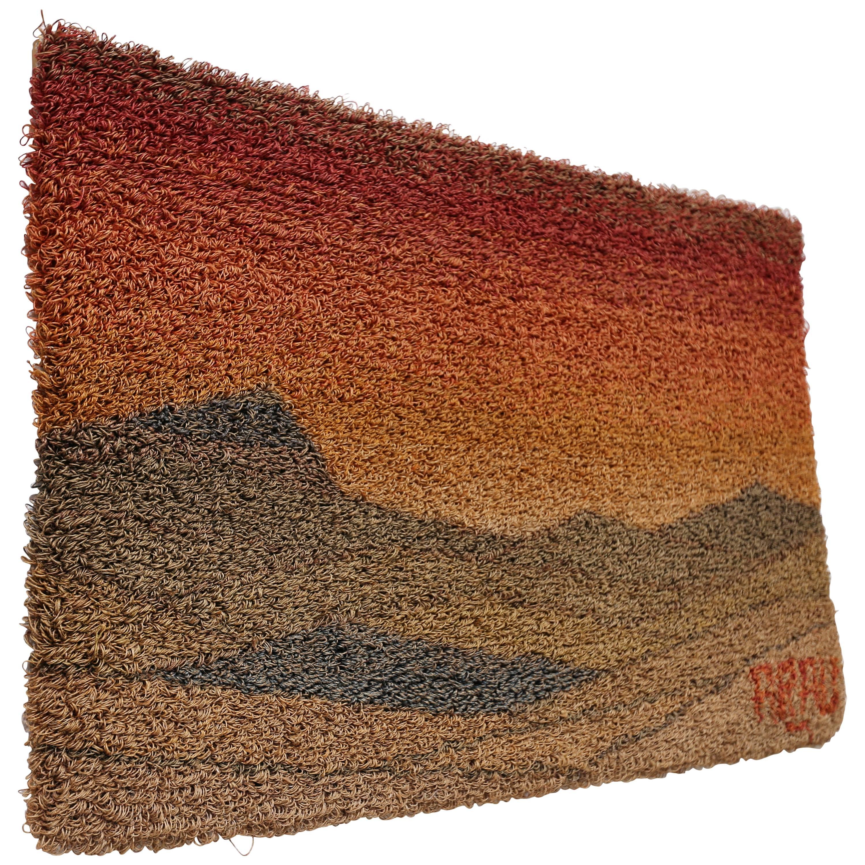 Landscape Fiber Art Wall Hanging