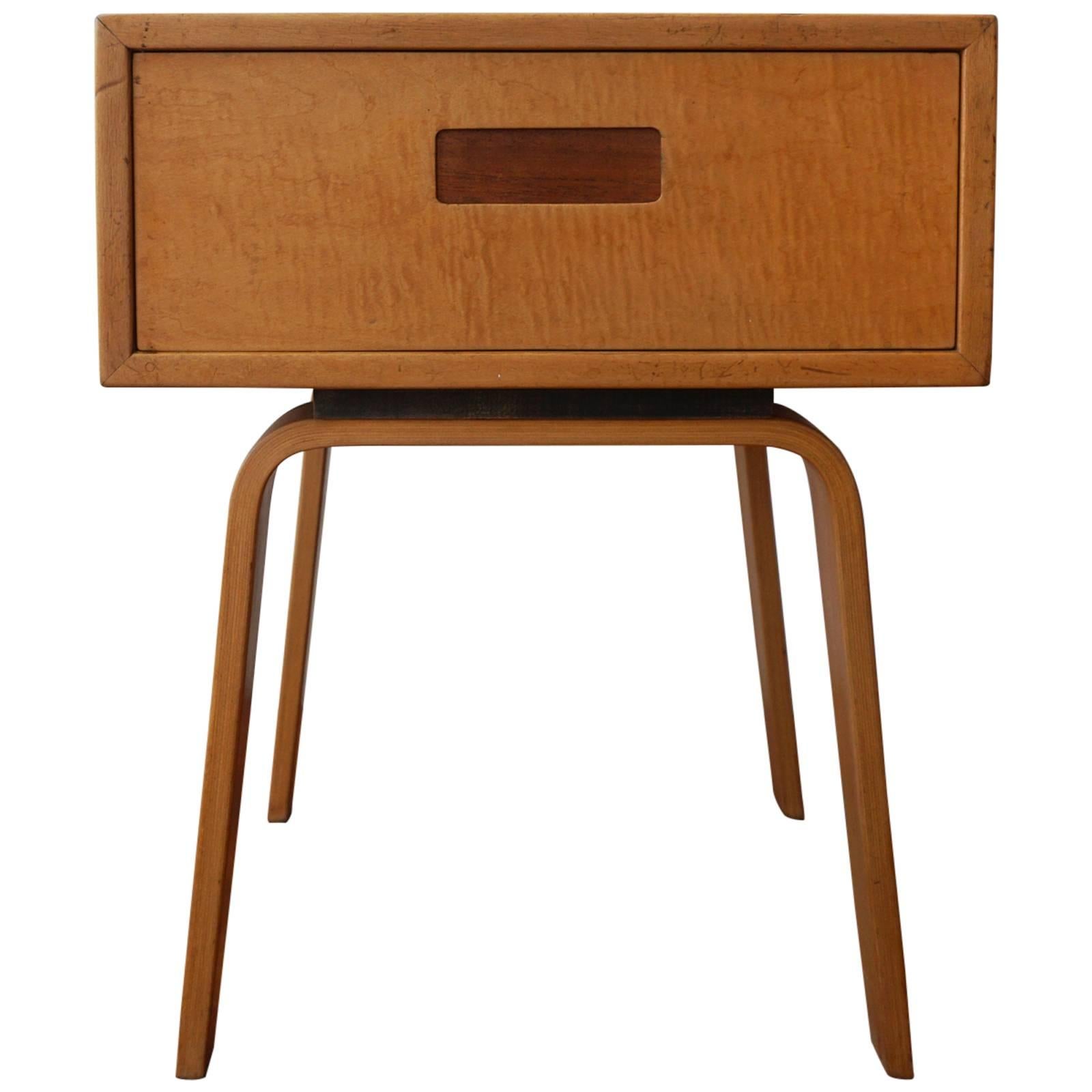 1950s Clifford Pascoe End Table or Nightstand