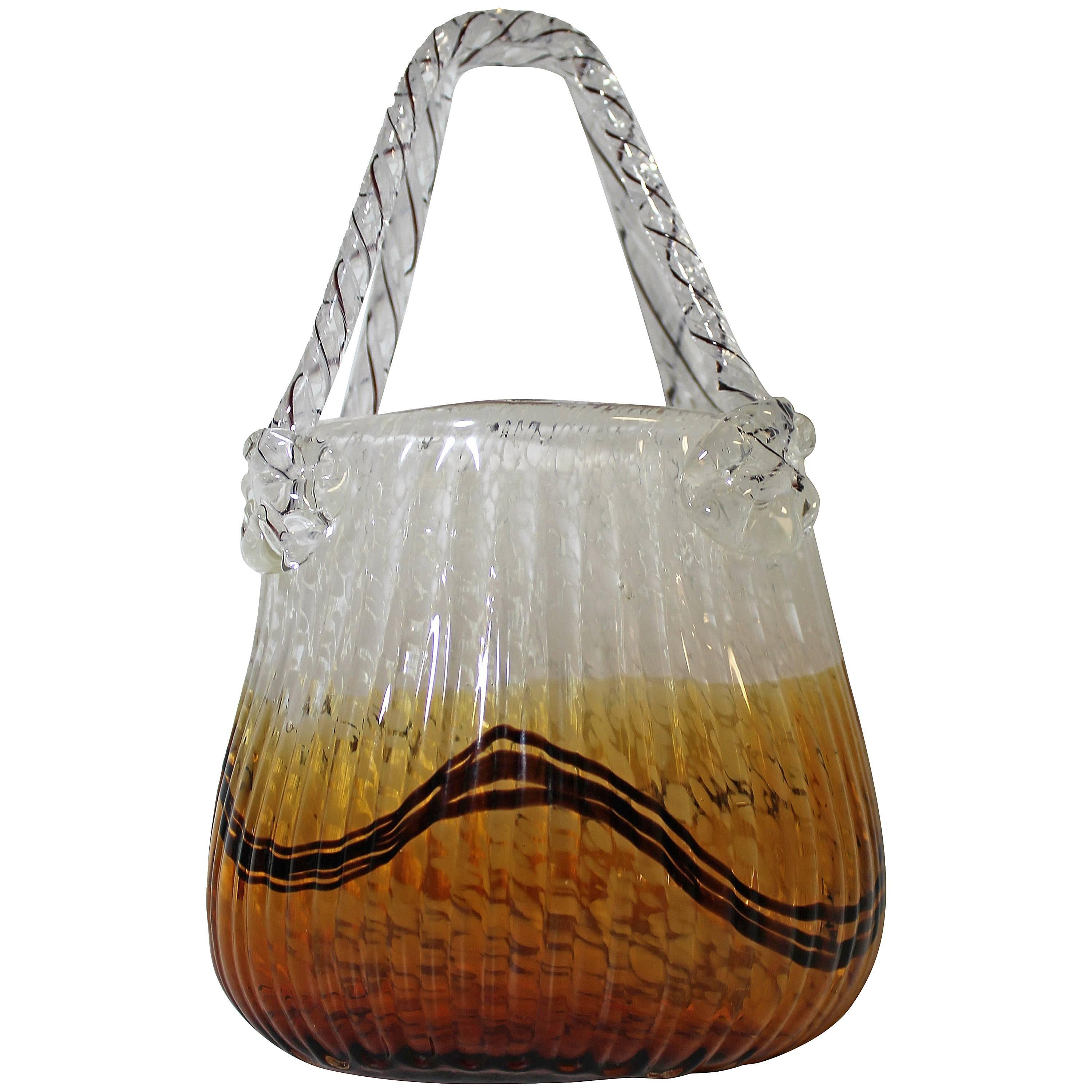 Murano Art Glass Handbag/Purse