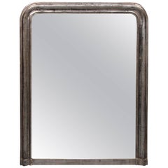 Large Silver Mirror