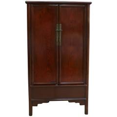 Fine Ju Mu Wood Scholar's Cabinet