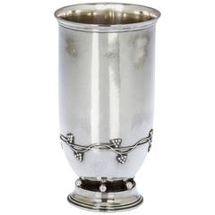 Art Deco Sterling Silver Black Starr-Frost Gorham Vase
