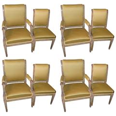 Set of Eight Period Consulate Chairs 2