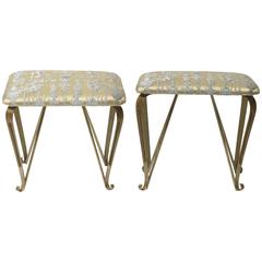 Pair of Italian Footstools 1