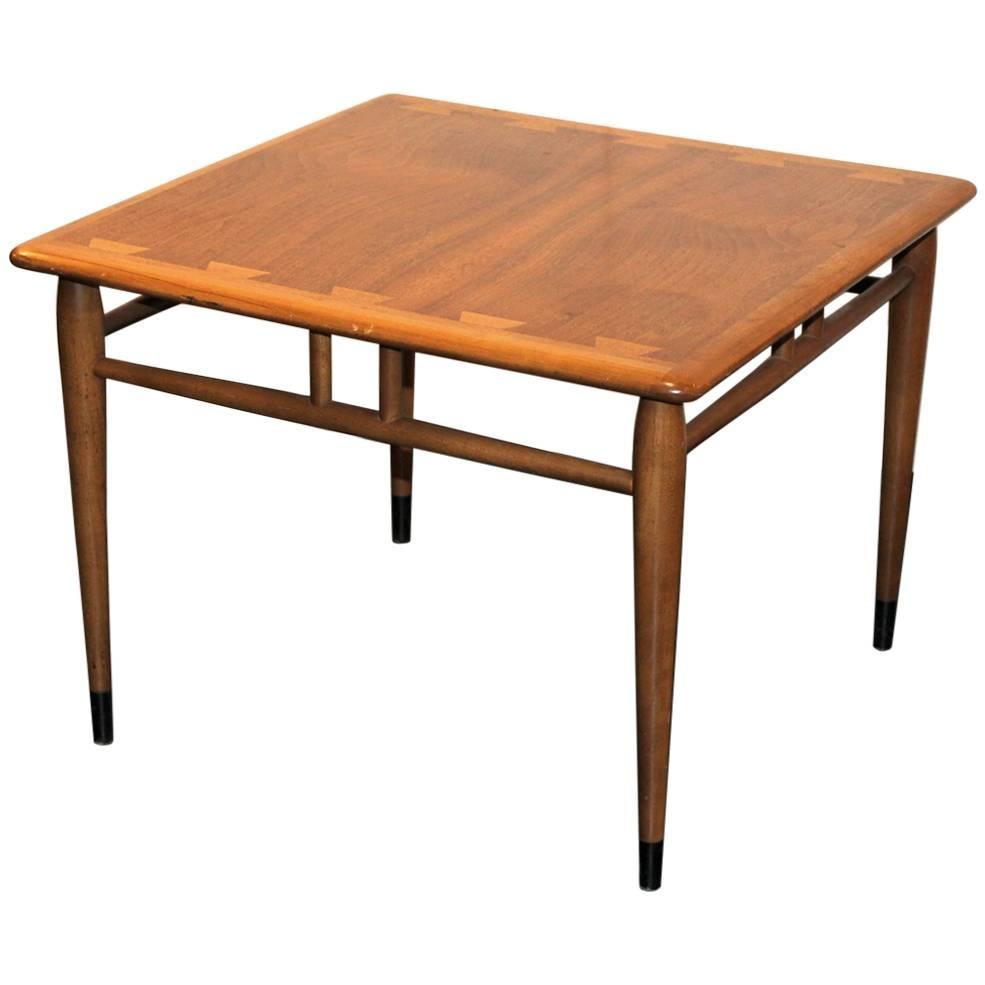 Mid-20th Century Walnut Side Table