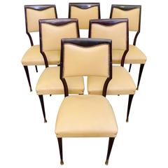 Dining Chairs by Paolo Buffa, Set of Six
