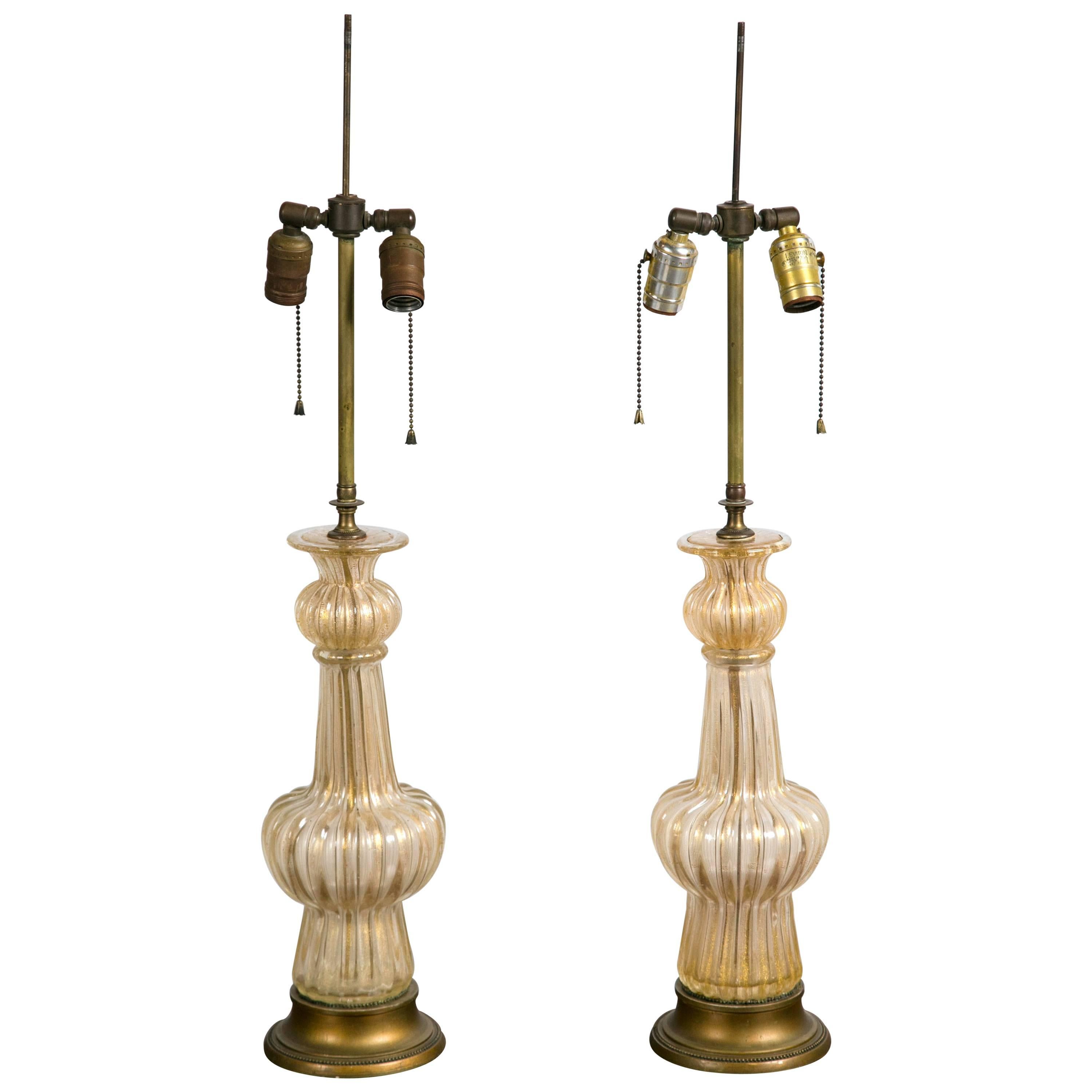 Murano Seguso Lamps For Sale