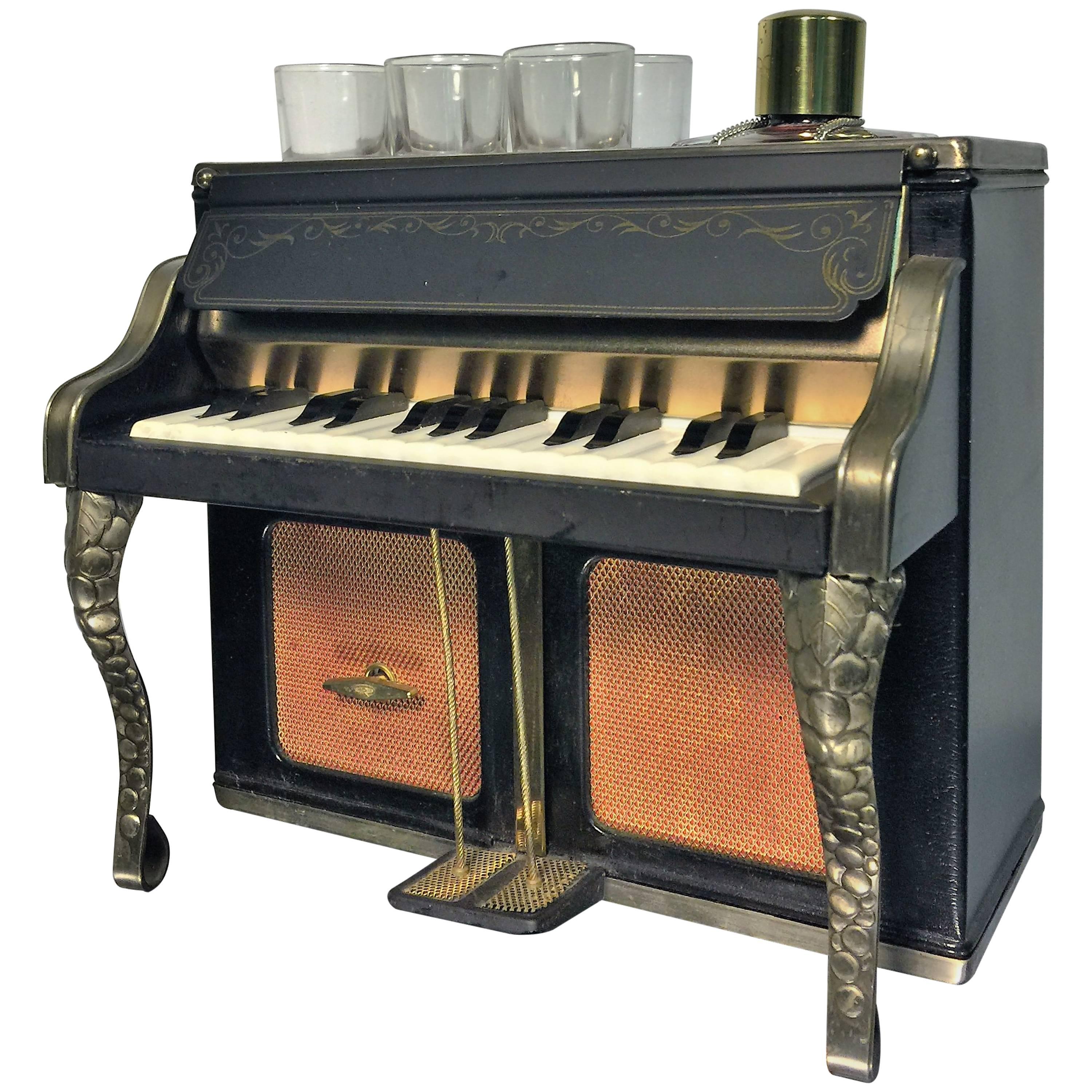 Fantastic Musical Piano Portable Bar For Sale