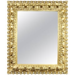 Italian Baroque Style Giltwood Mirror