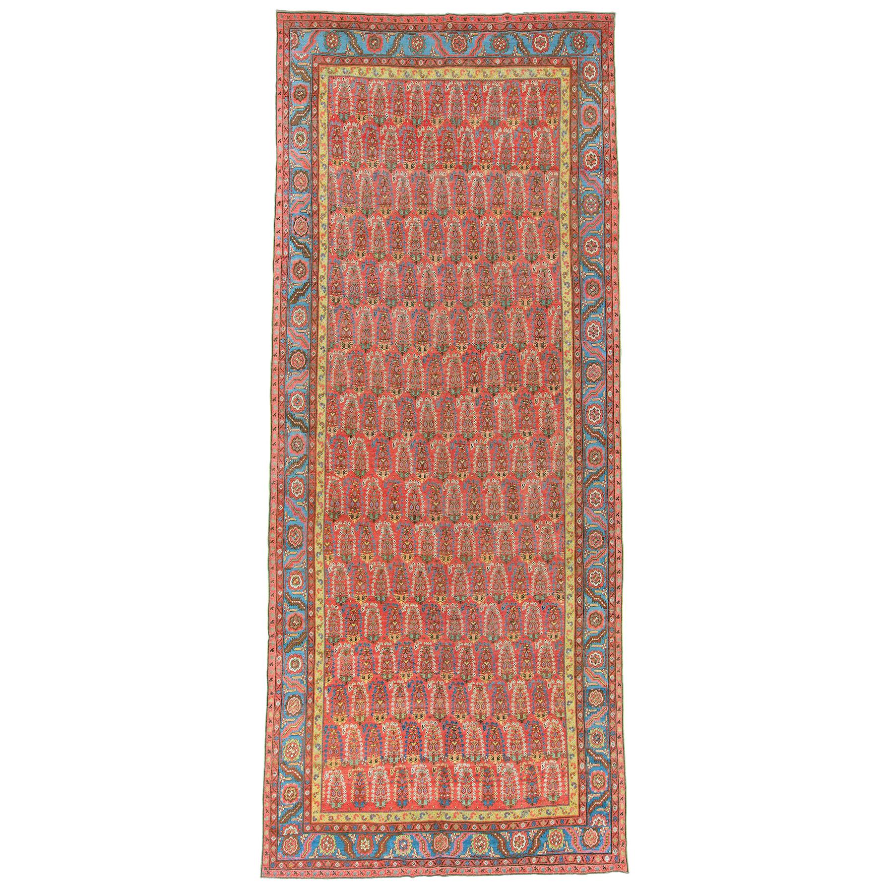 Antique Bakshaish Gallery Carpet For Sale