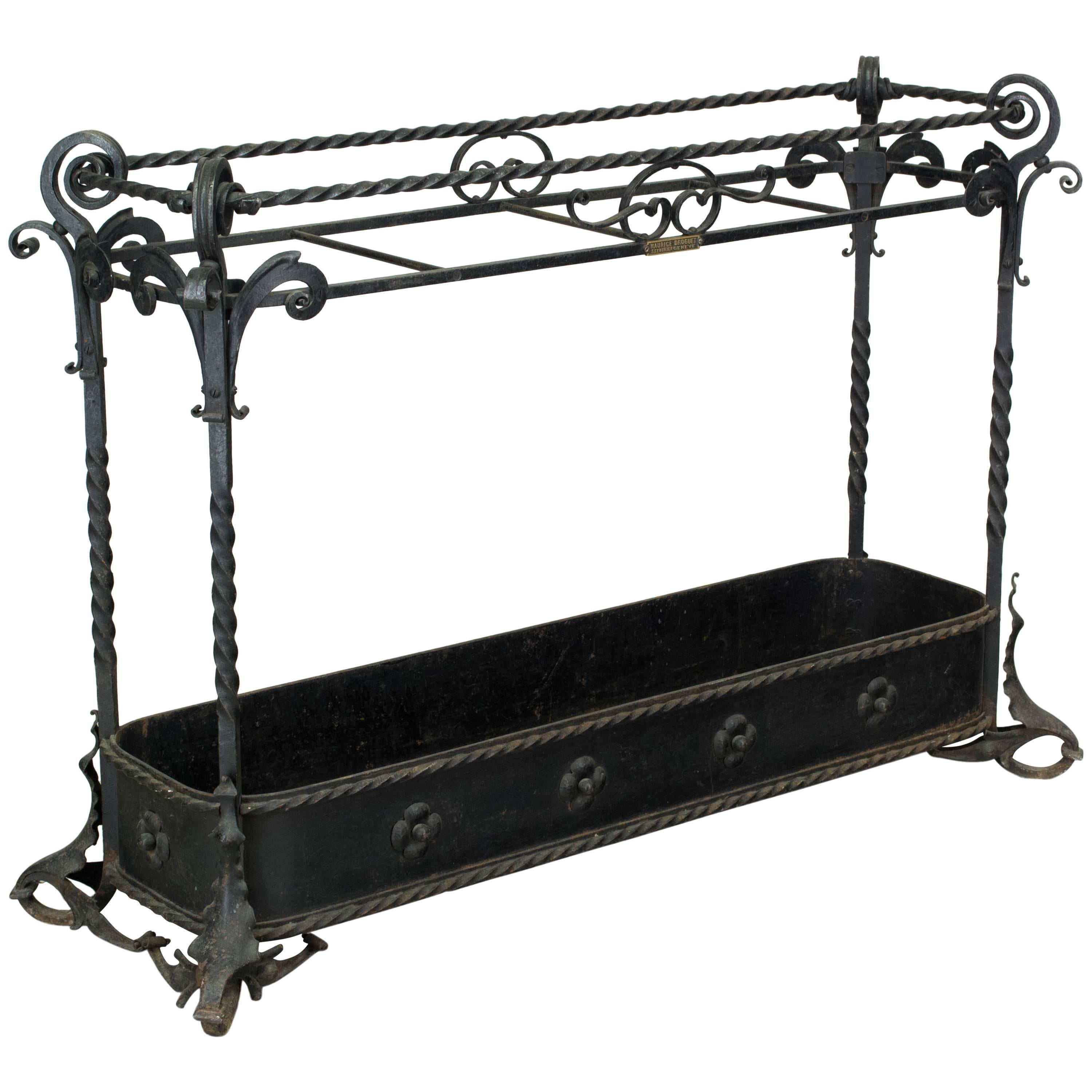 Wrought Iron Umbrella Stand