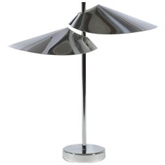 Curtis Jere Chrome Table Lamp
