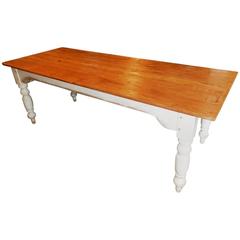 Painted Pine Farm Table