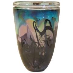 Misha Ignis, 'Scandic Air,' Majestic Art Glass Vase, One-Off Piece 7