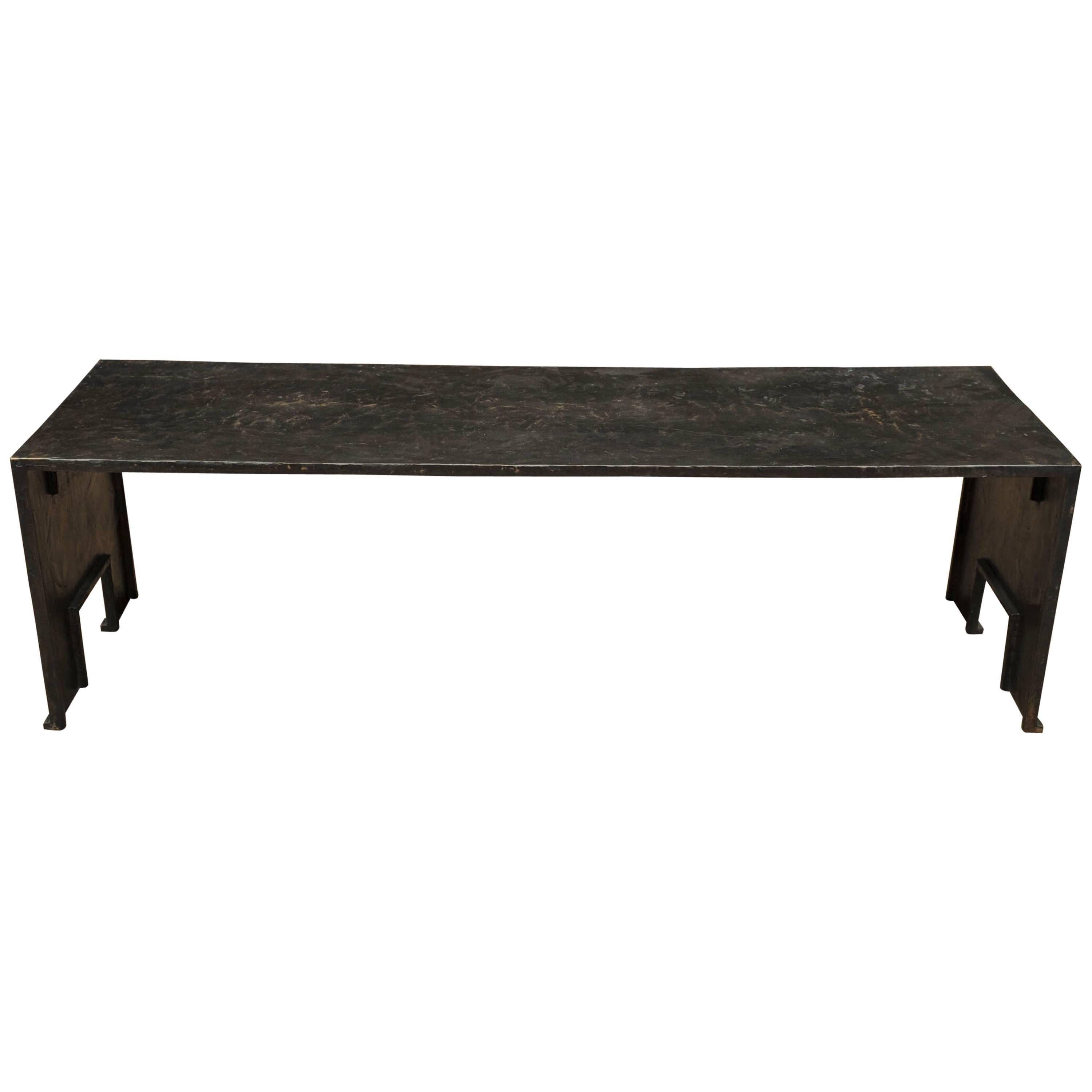 Bronze "Umberto" Coffee Table by Eric Schmitt, for Christian Liaigre, 1999