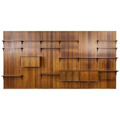 Poul Cadovius, Large Rosewood Unit, Produced by CADO, 1960s
