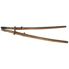 Antique Pair of Katana Swords