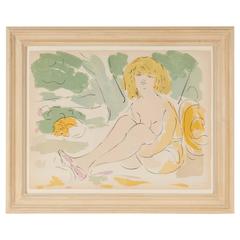 Framed Lithograph by Marcel Vertes 2
