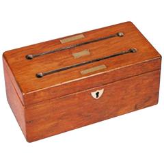 Antique Regency Period Rosewood Correspondence Box